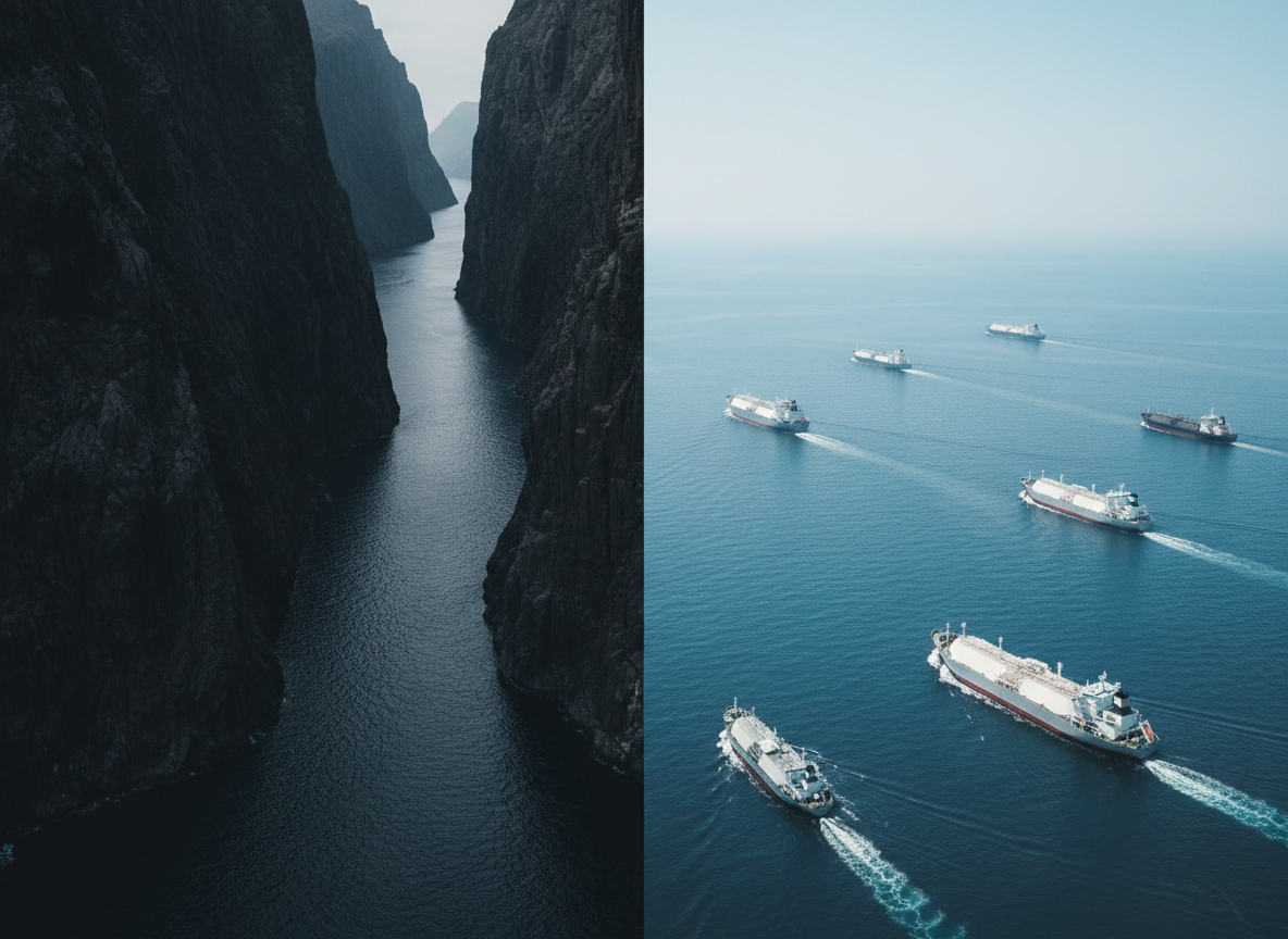 מיצר הורמוז מול שוק LNG גלובלי